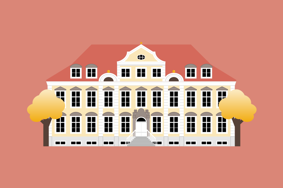 Illustration af Jørgensens Hotel