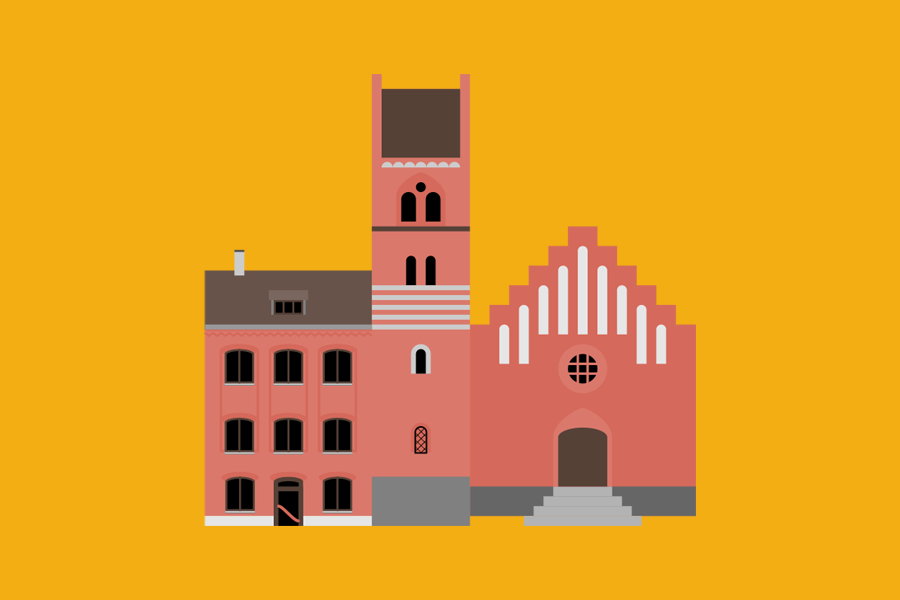 Illustration af Skt. Josef Kirke