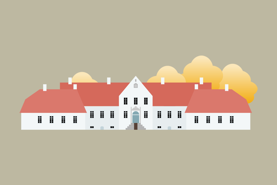 Illustration af Bygholm Parkhotel